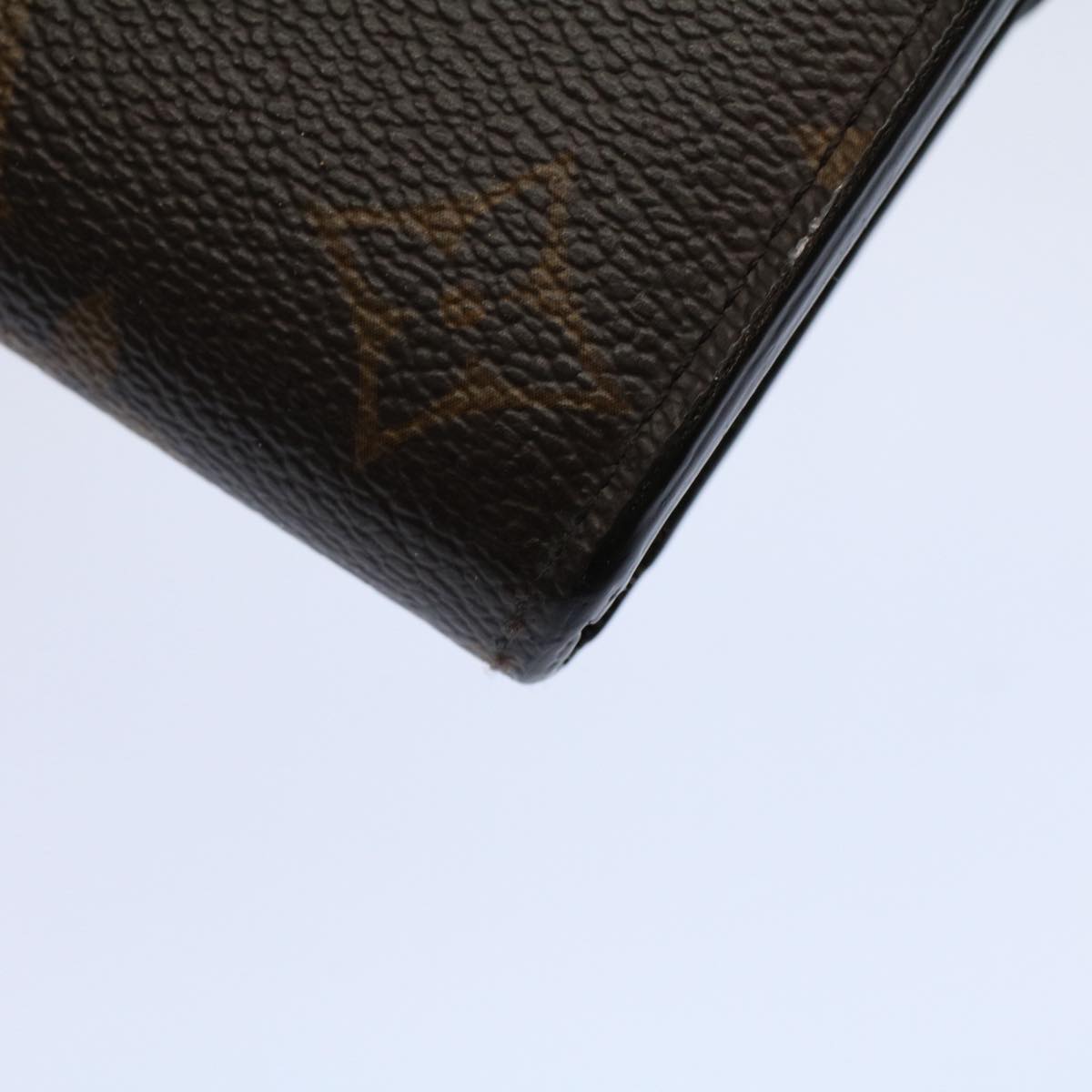 LOUIS VUITTON Monogram Reverse Giant Portefeuille Sarah Wallet M80726 Auth 58594