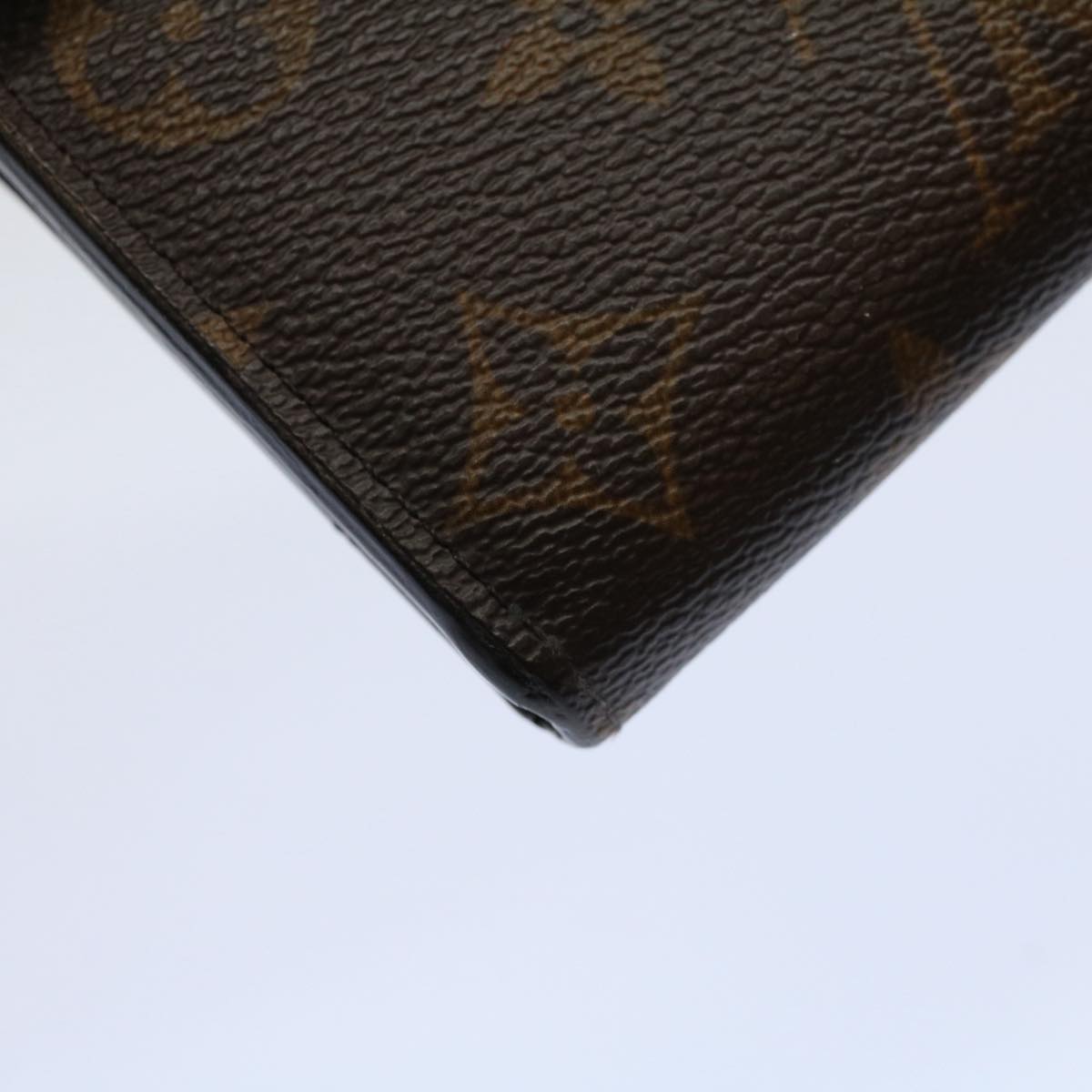 LOUIS VUITTON Monogram Reverse Giant Portefeuille Sarah Wallet M80726 Auth 58594