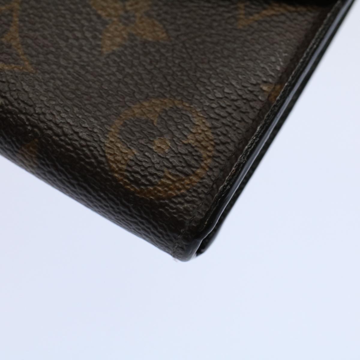 LOUIS VUITTON Monogram Reverse Giant Portefeuille Sarah Wallet M80726 Auth 58594