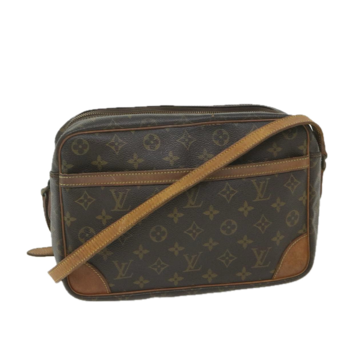 LOUIS VUITTON Monogram Trocadero 30 Shoulder Bag M51272 LV Auth 58597