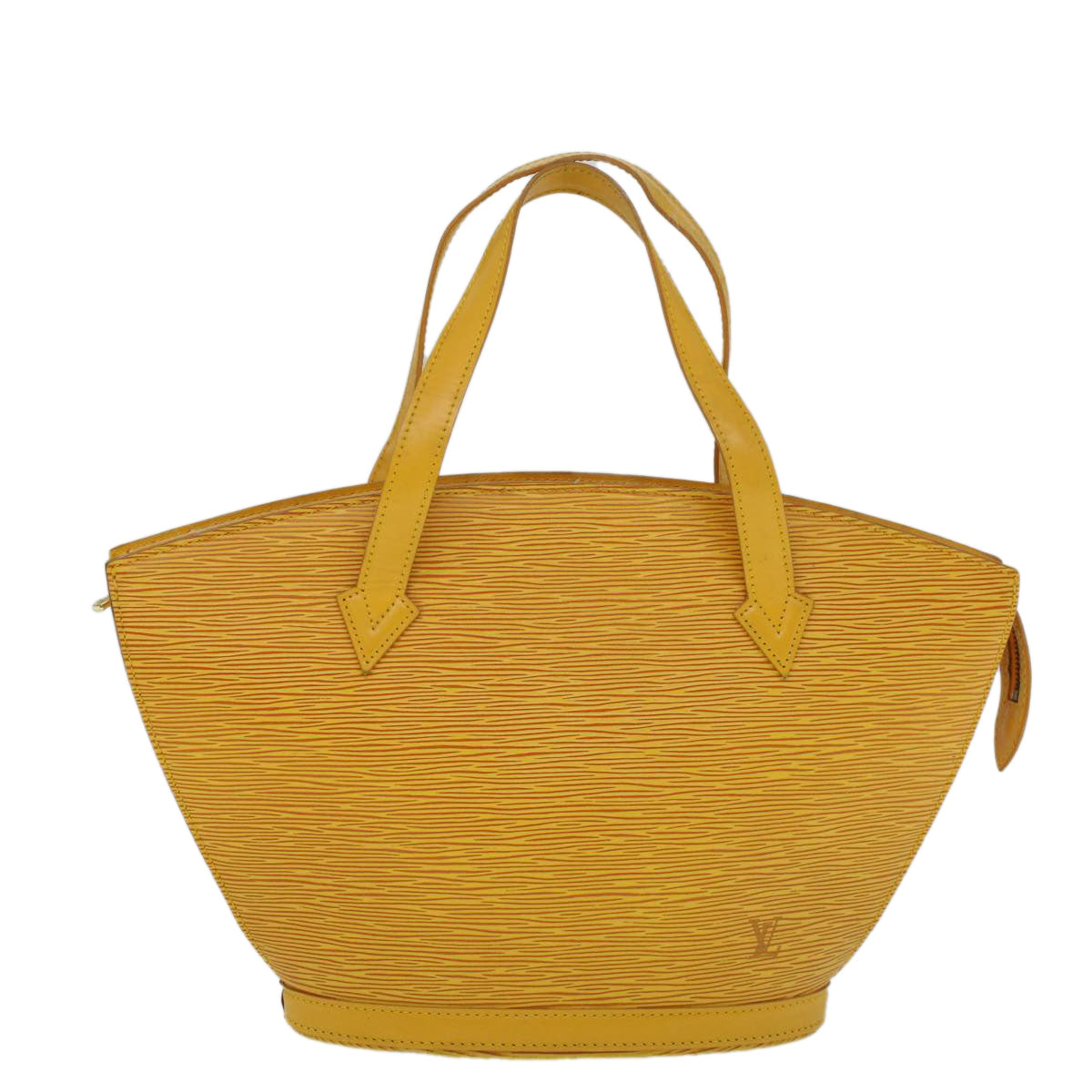 LOUIS VUITTON Epi Saint Jacques Hand Bag Yellow M52279 LV Auth 58634