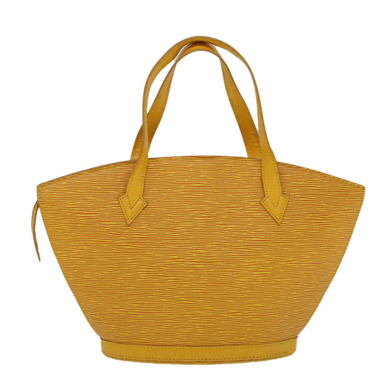 LOUIS VUITTON Epi Saint Jacques Hand Bag Yellow M52279 LV Auth 58634