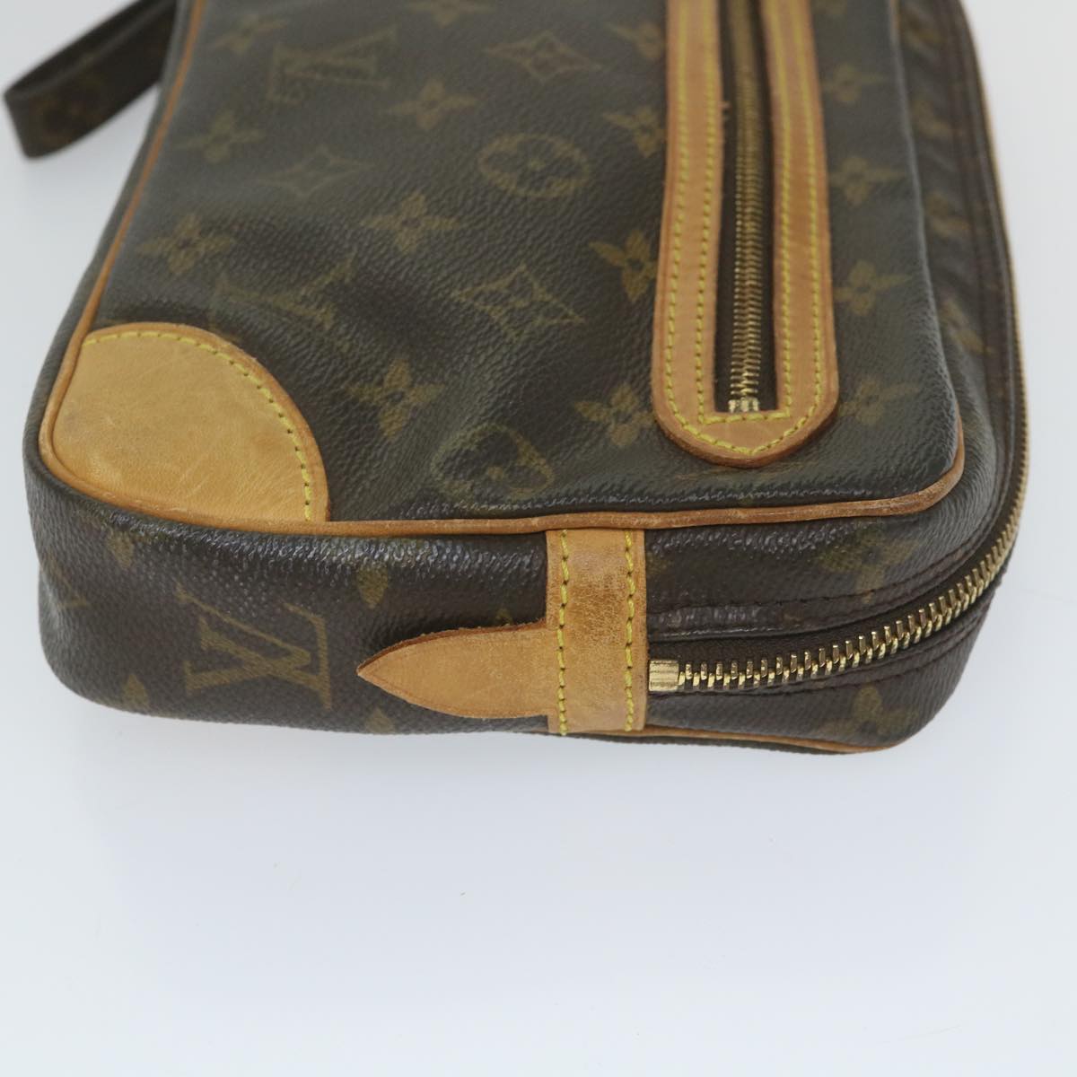 LOUIS VUITTON Monogram Marly Dragonne GM Clutch Bag M51825 LV Auth 58645