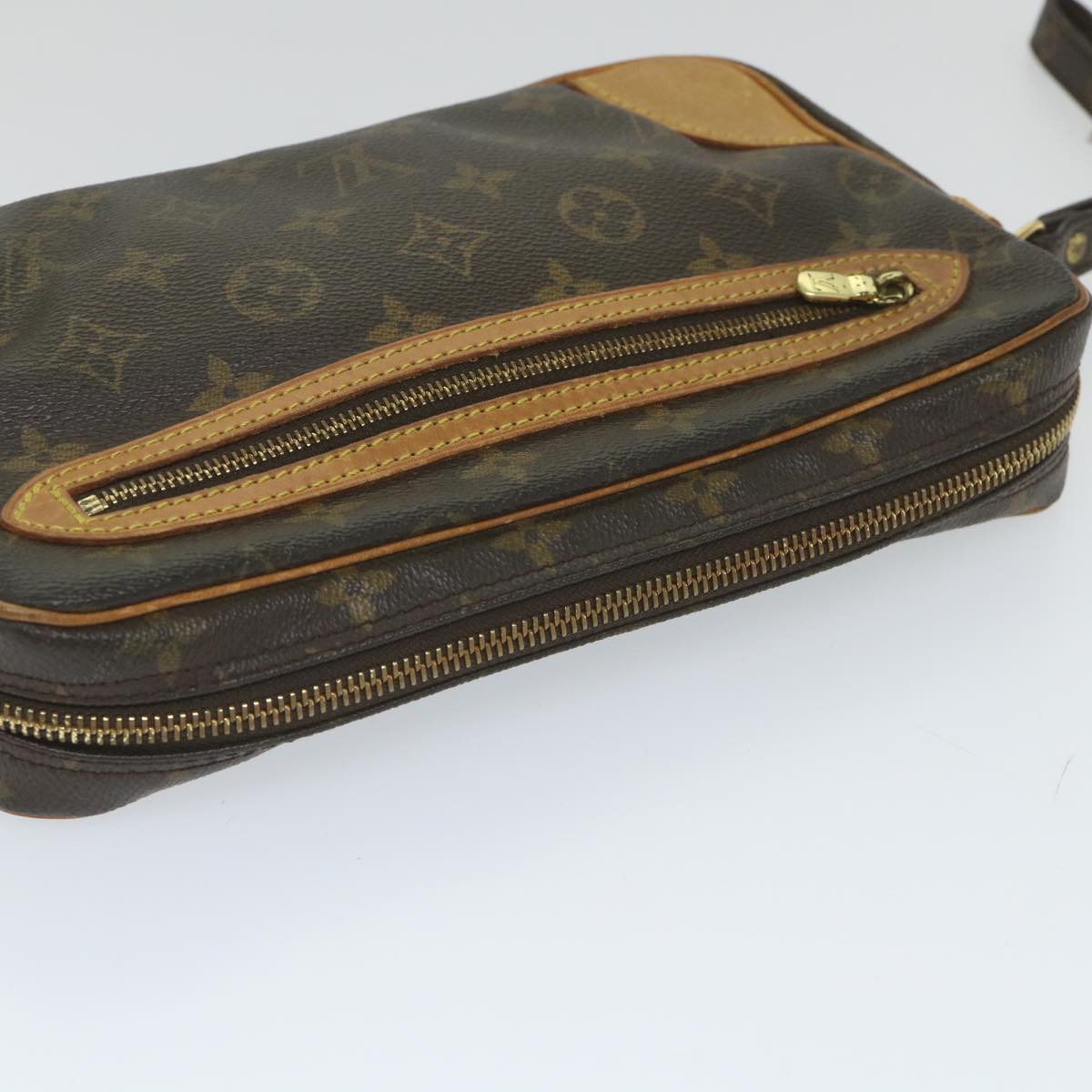 LOUIS VUITTON Monogram Marly Dragonne GM Clutch Bag M51825 LV Auth 58645