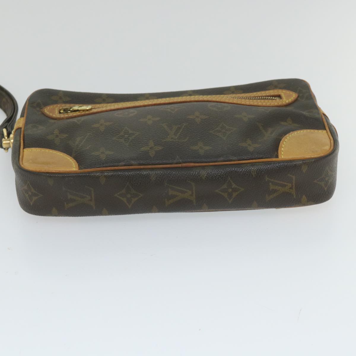 LOUIS VUITTON Monogram Marly Dragonne GM Clutch Bag M51825 LV Auth 58645