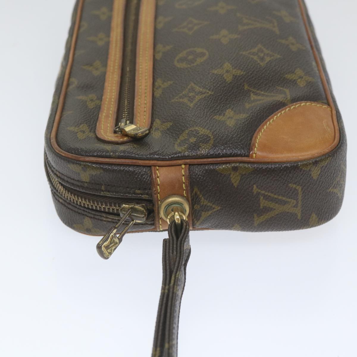 LOUIS VUITTON Monogram Marly Dragonne GM Clutch Bag M51825 LV Auth 58646