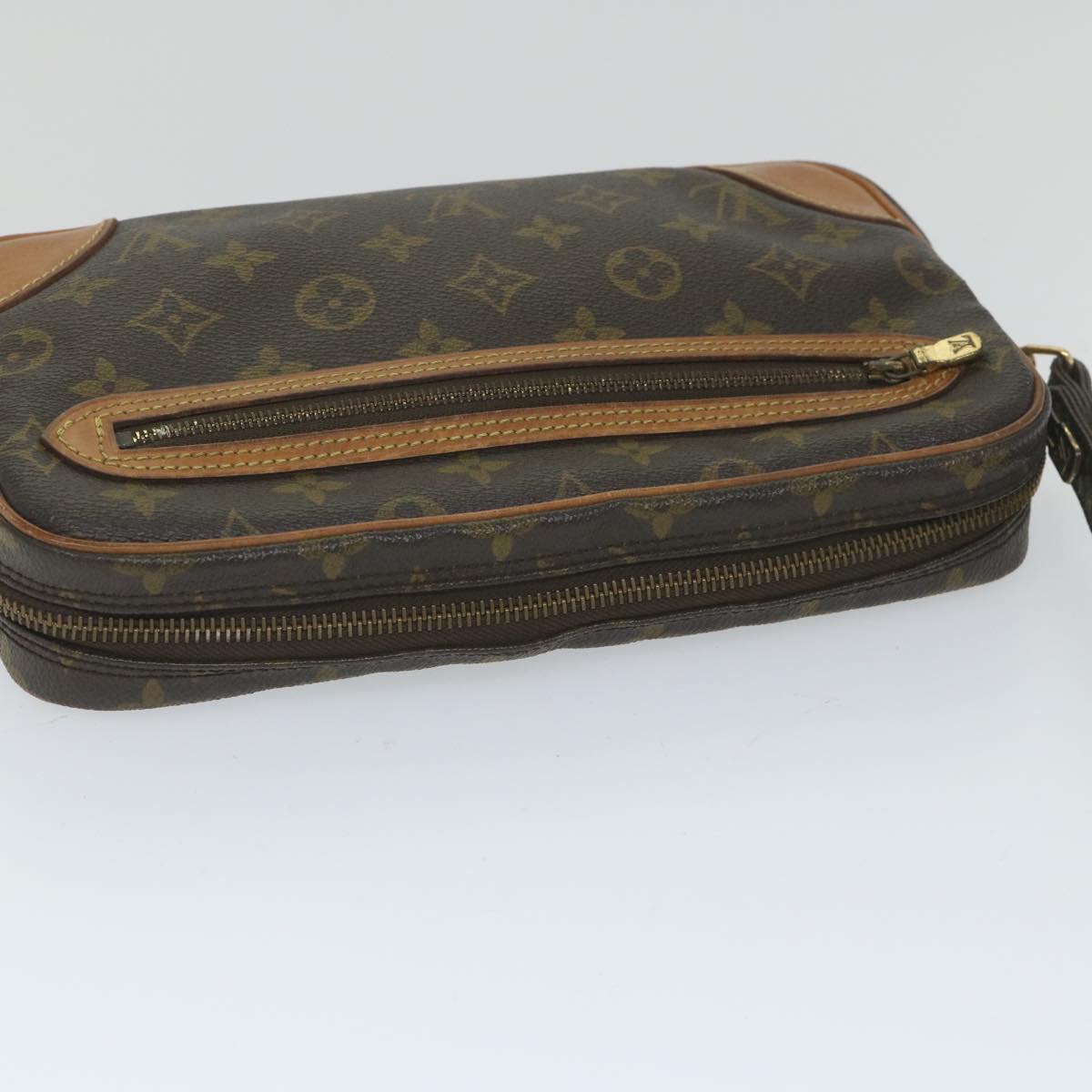 LOUIS VUITTON Monogram Marly Dragonne GM Clutch Bag M51825 LV Auth 58646