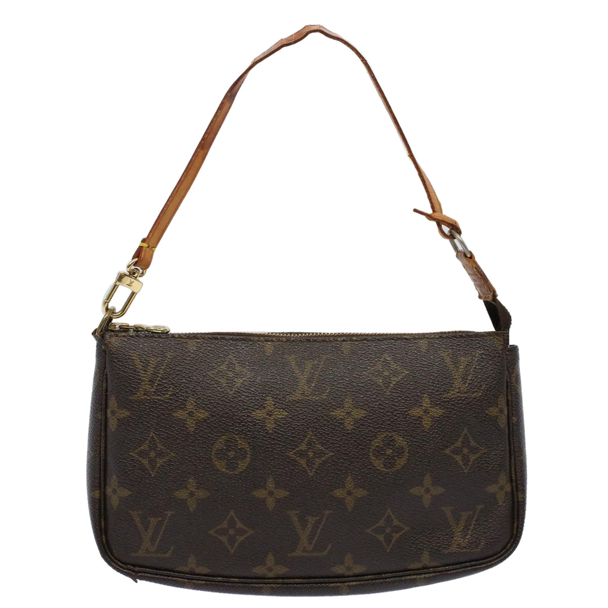 LOUIS VUITTON Monogram Pochette Accessoires Pouch M51980 LV Auth 58655