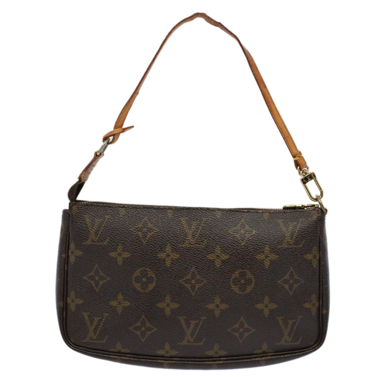 LOUIS VUITTON Monogram Pochette Accessoires Pouch M51980 LV Auth 58655