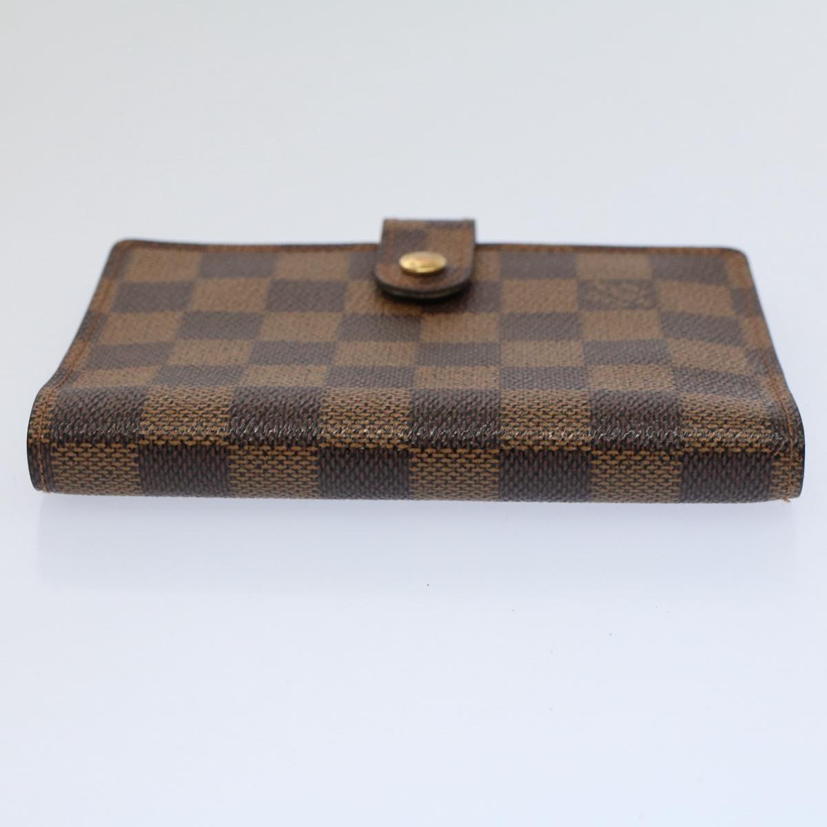 LOUIS VUITTON Damier Ebene Agenda PM Day Planner Cover R20700 LV Auth 58840