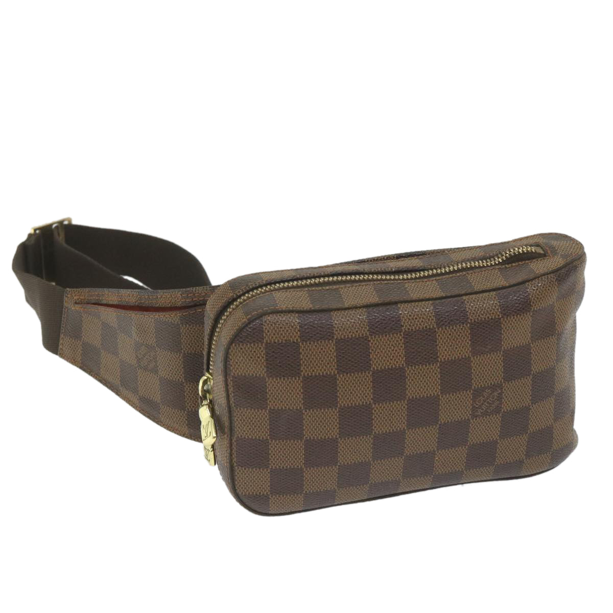 LOUIS VUITTON Damier Ebene Geronimos Shoulder Bag N51994 LV Auth 58874