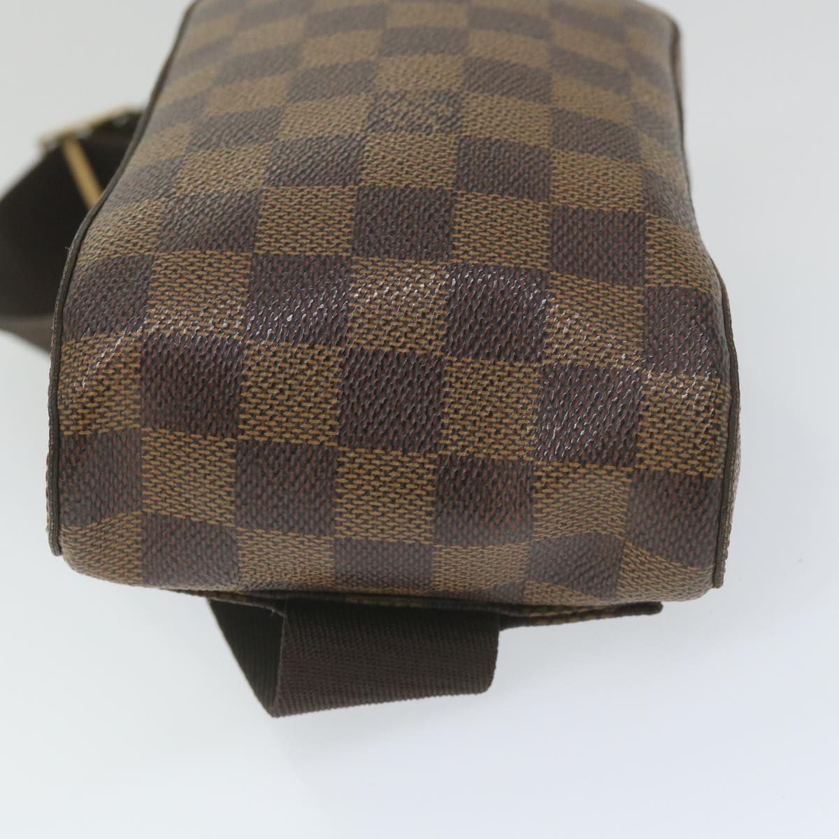 LOUIS VUITTON Damier Ebene Geronimos Shoulder Bag N51994 LV Auth 58874