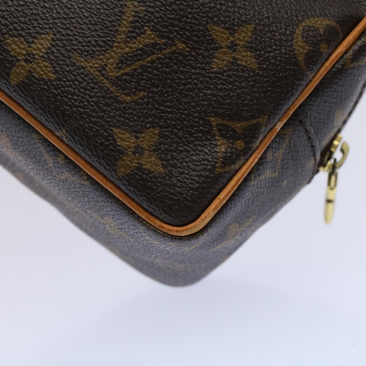 LOUIS VUITTON Monogram Trousse Toilette 25 Clutch Bag M47527 LV Auth 58875