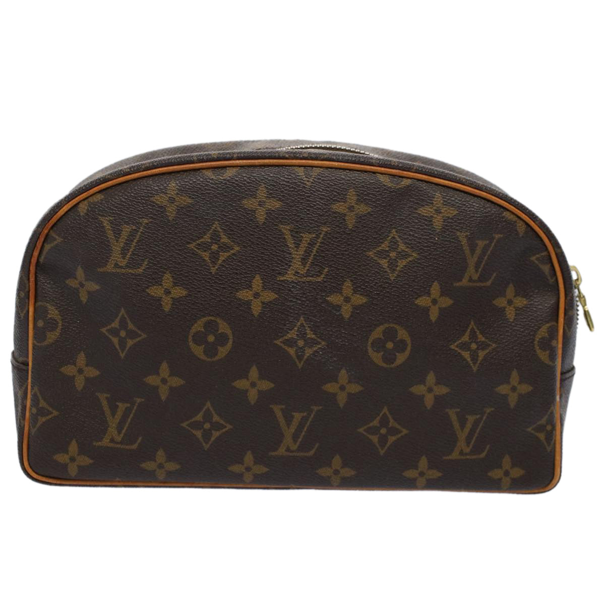 LOUIS VUITTON Monogram Trousse Toilette 25 Clutch Bag M47527 LV Auth 58875