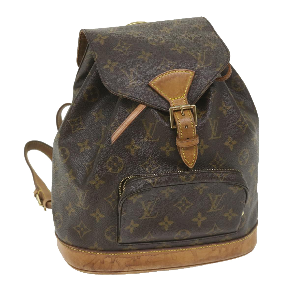 LOUIS VUITTON Monogram Montsouris MM Backpack M51136 LV Auth 58893