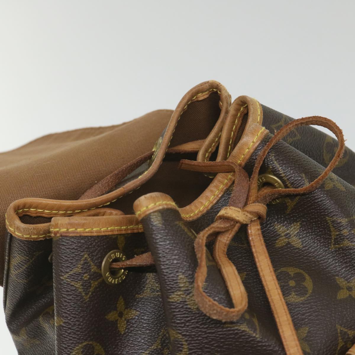 LOUIS VUITTON Monogram Montsouris MM Backpack M51136 LV Auth 58893