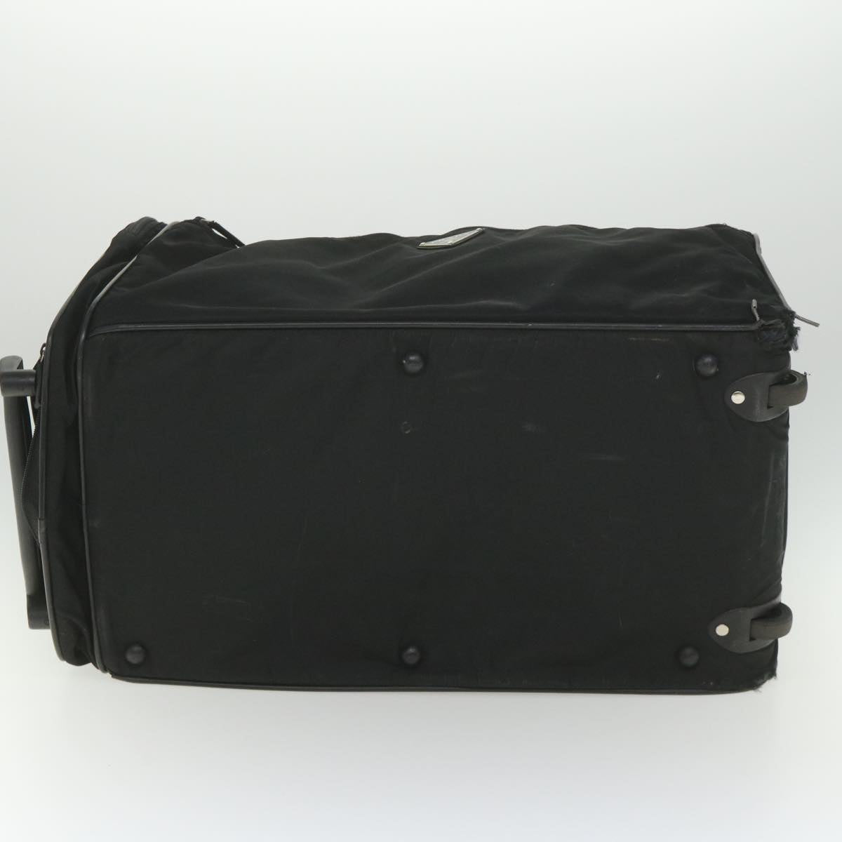 PRADA Suitcase Nylon 2way Black Auth 58919