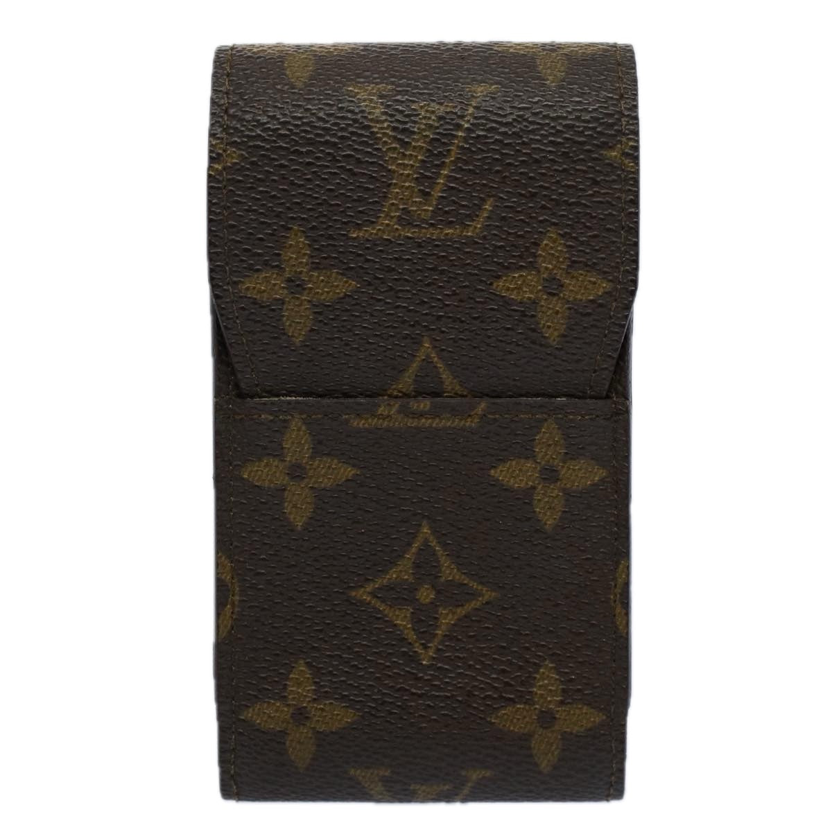 LOUIS VUITTON Monogram Etui Cigarette Case M63024 LV Auth 58967