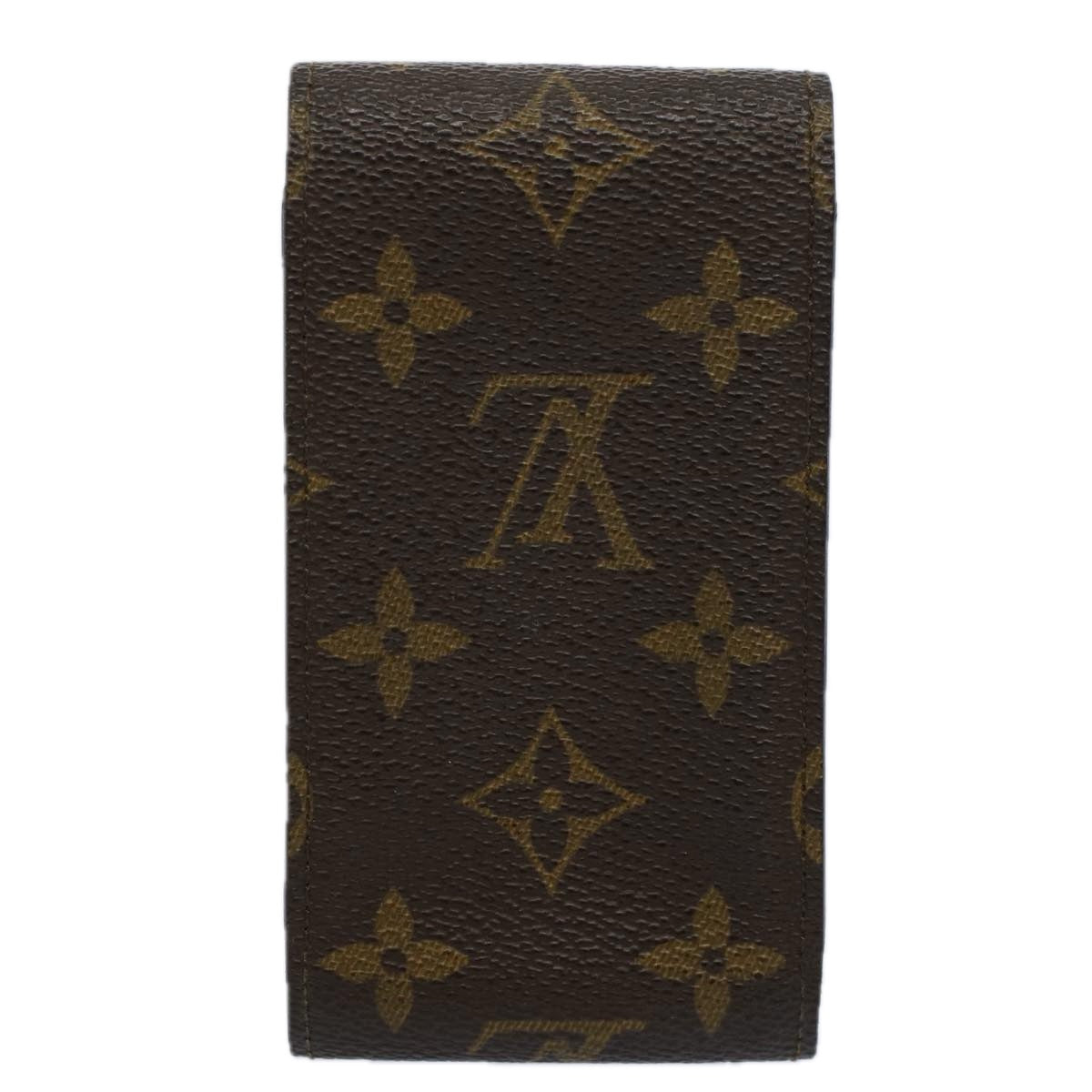 LOUIS VUITTON Monogram Etui Cigarette Case M63024 LV Auth 58967