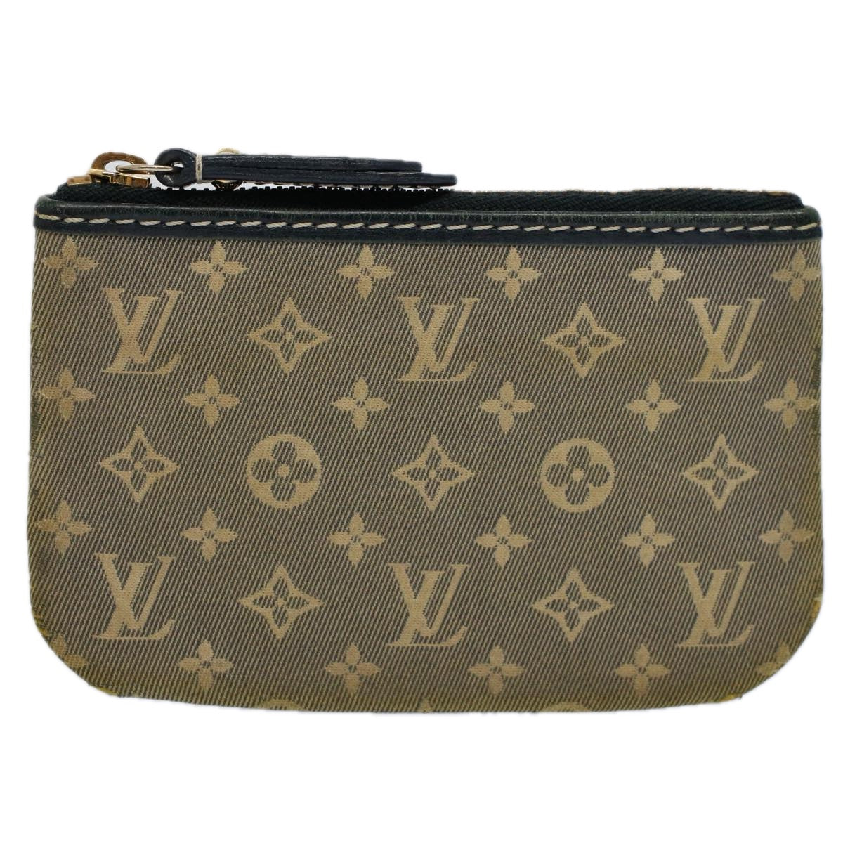 LOUIS VUITTON Monogram Idylle Pochette Cles Coin Purse M62995 LV Auth 58989