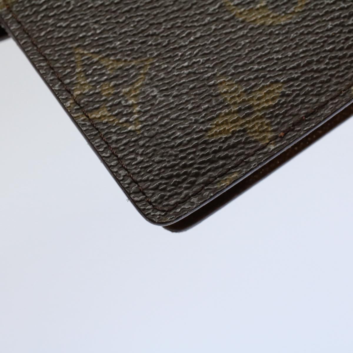 LOUIS VUITTON Monogram Agenda PM Day Planner Cover R20005 LV Auth 59005