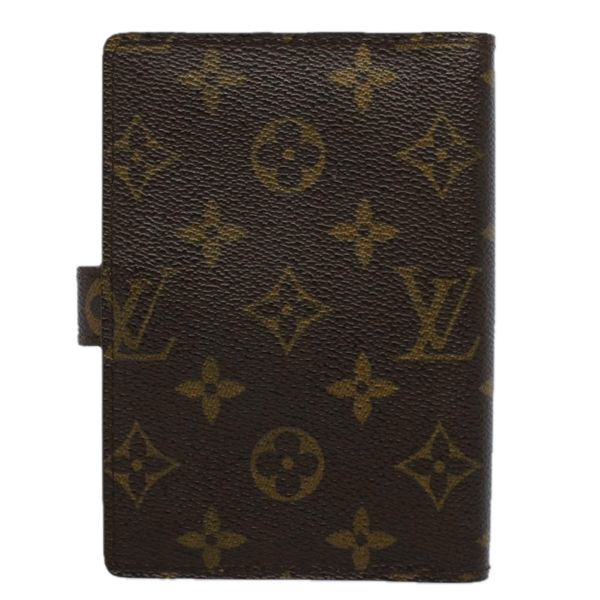 LOUIS VUITTON Monogram Agenda PM Day Planner Cover R20005 LV Auth 59005