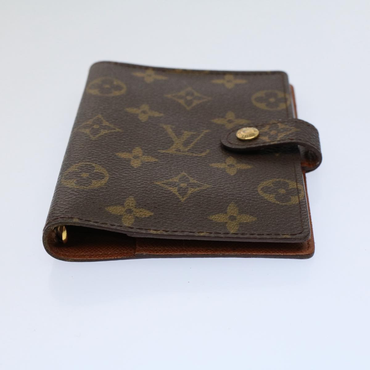 LOUIS VUITTON Monogram Agenda PM Day Planner Cover R20005 LV Auth 59005