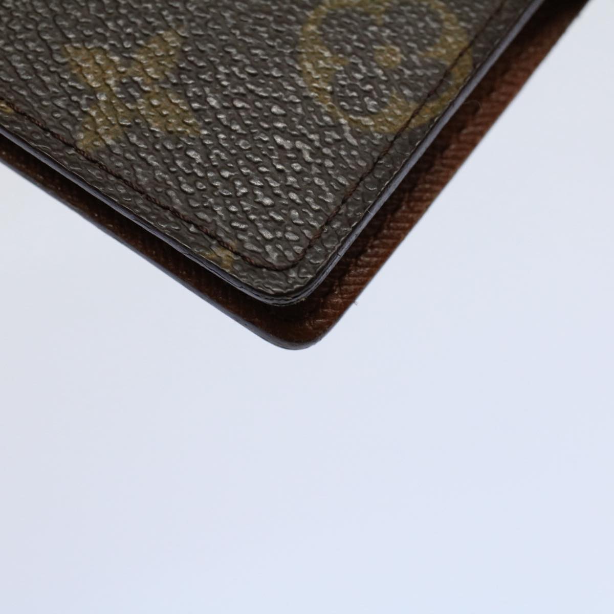 LOUIS VUITTON Monogram Agenda PM Day Planner Cover R20005 LV Auth 59005