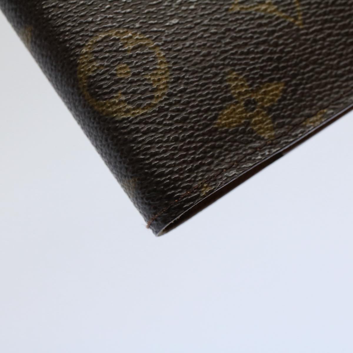 LOUIS VUITTON Monogram Agenda PM Day Planner Cover R20005 LV Auth 59005