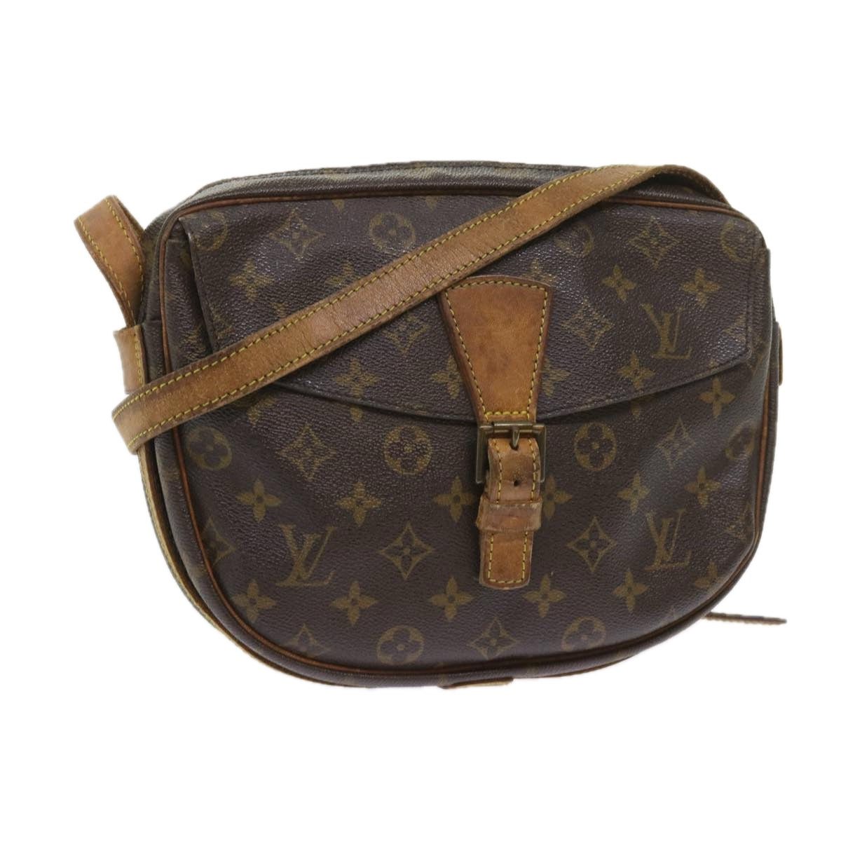 LOUIS VUITTON Monogram Jeune Fille MM Shoulder Bag M51226 LV Auth 59014