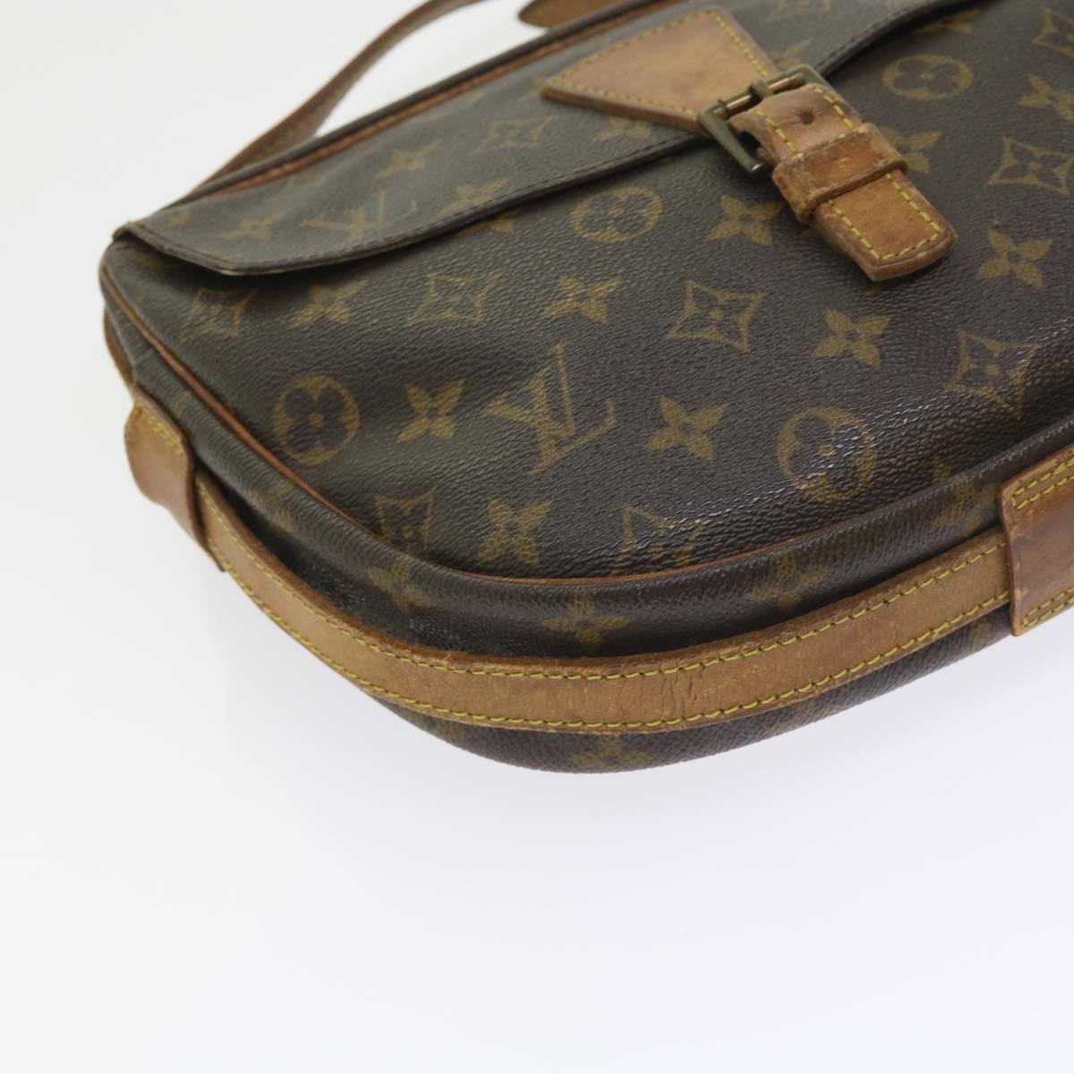 LOUIS VUITTON Monogram Jeune Fille MM Shoulder Bag M51226 LV Auth 59014