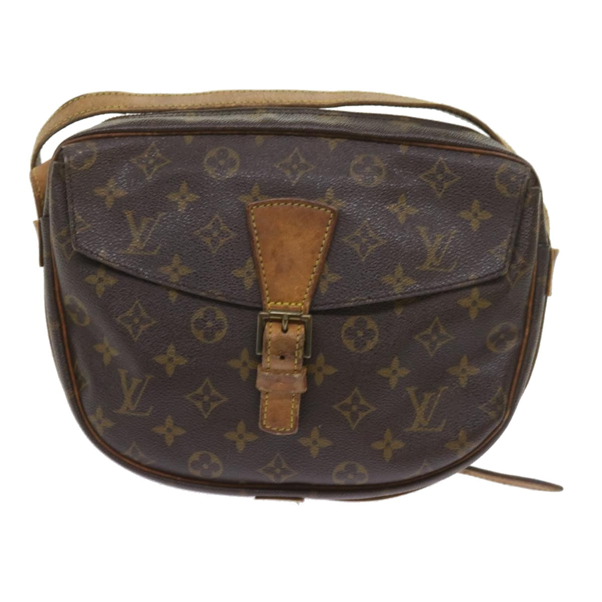 LOUIS VUITTON Monogram Jeune Fille MM Shoulder Bag M51226 LV Auth 59014