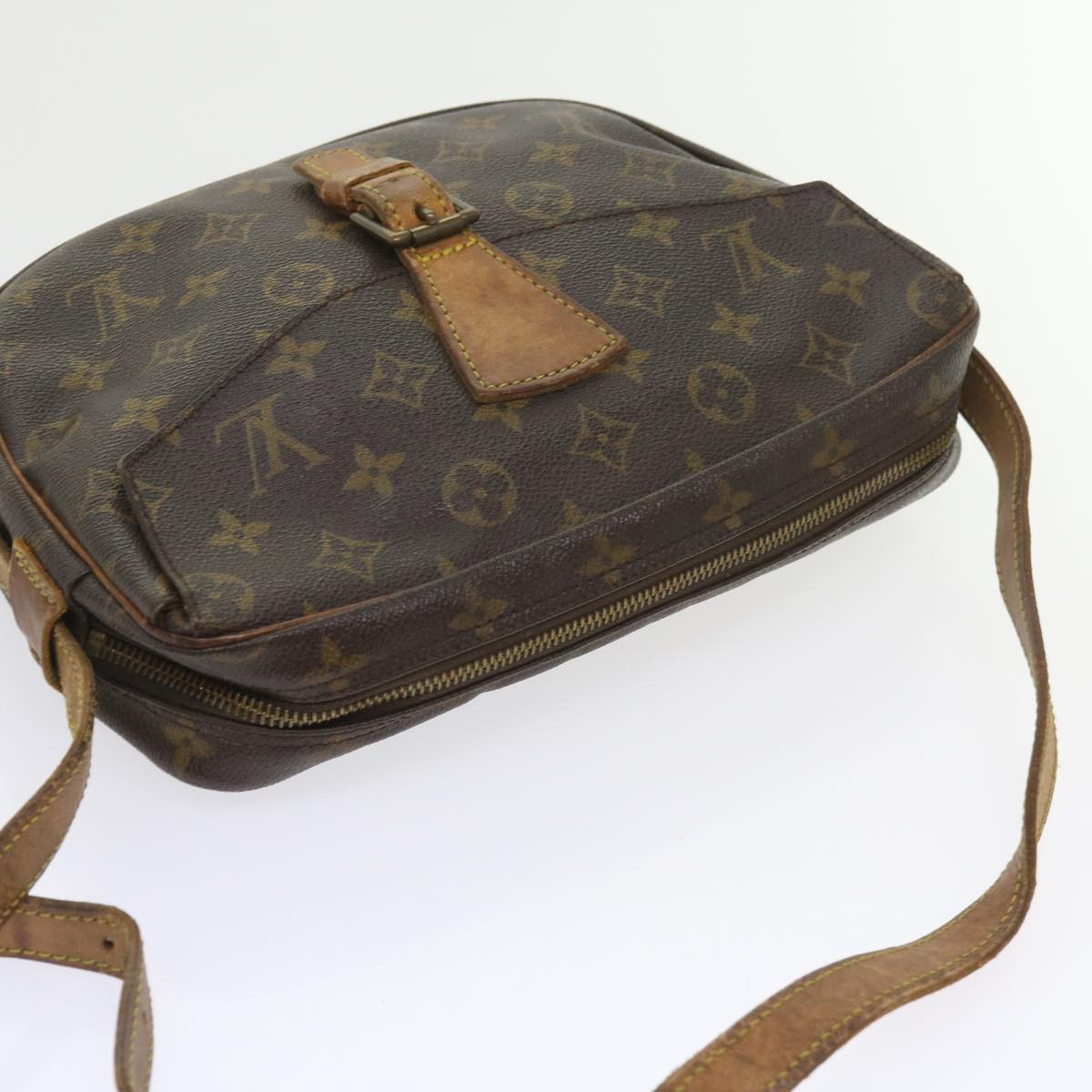 LOUIS VUITTON Monogram Jeune Fille MM Shoulder Bag M51226 LV Auth 59014