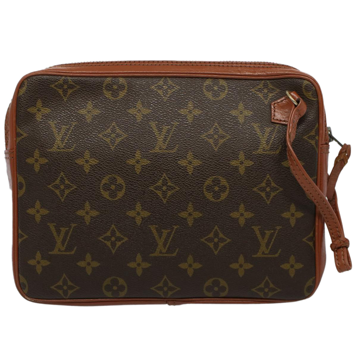 LOUIS VUITTON Monogram Pochette Sports Clutch Bag No.183 LV Auth 59015