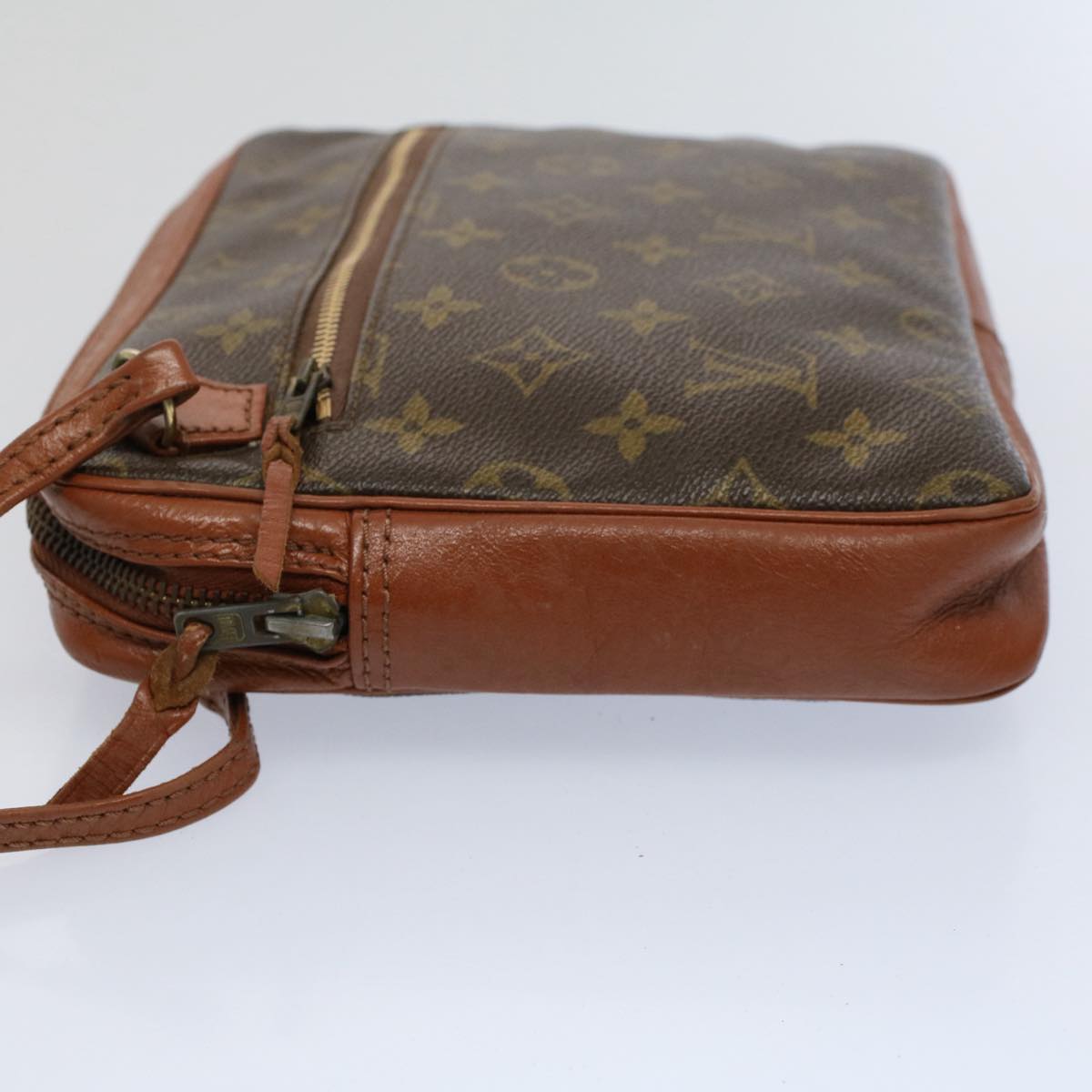 LOUIS VUITTON Monogram Pochette Sports Clutch Bag No.183 LV Auth 59015