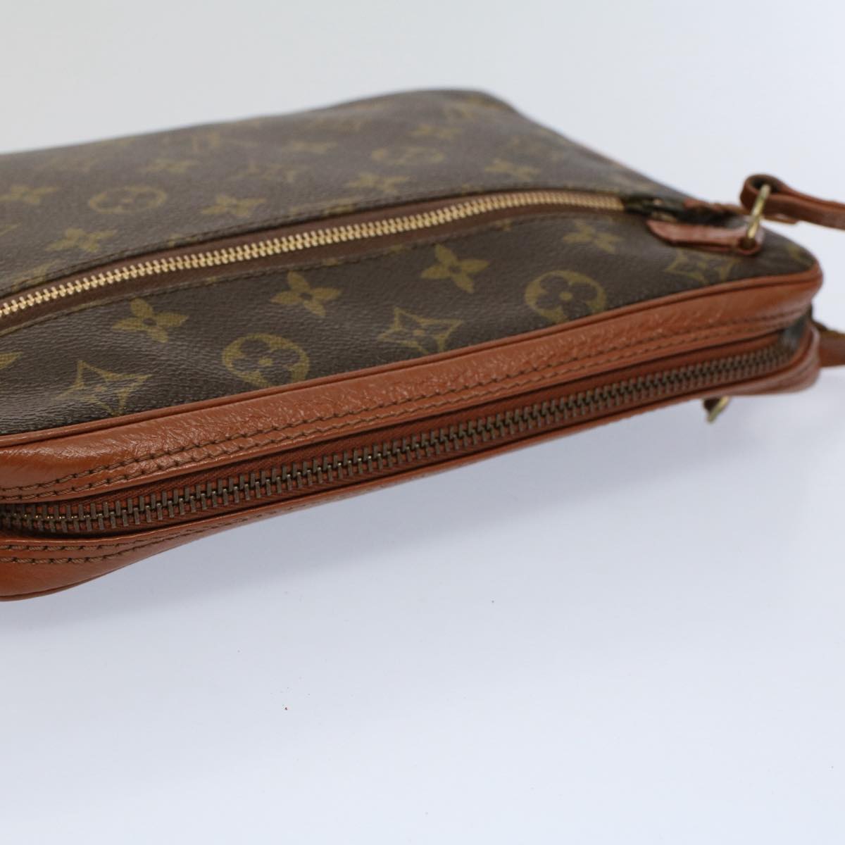 LOUIS VUITTON Monogram Pochette Sports Clutch Bag No.183 LV Auth 59015