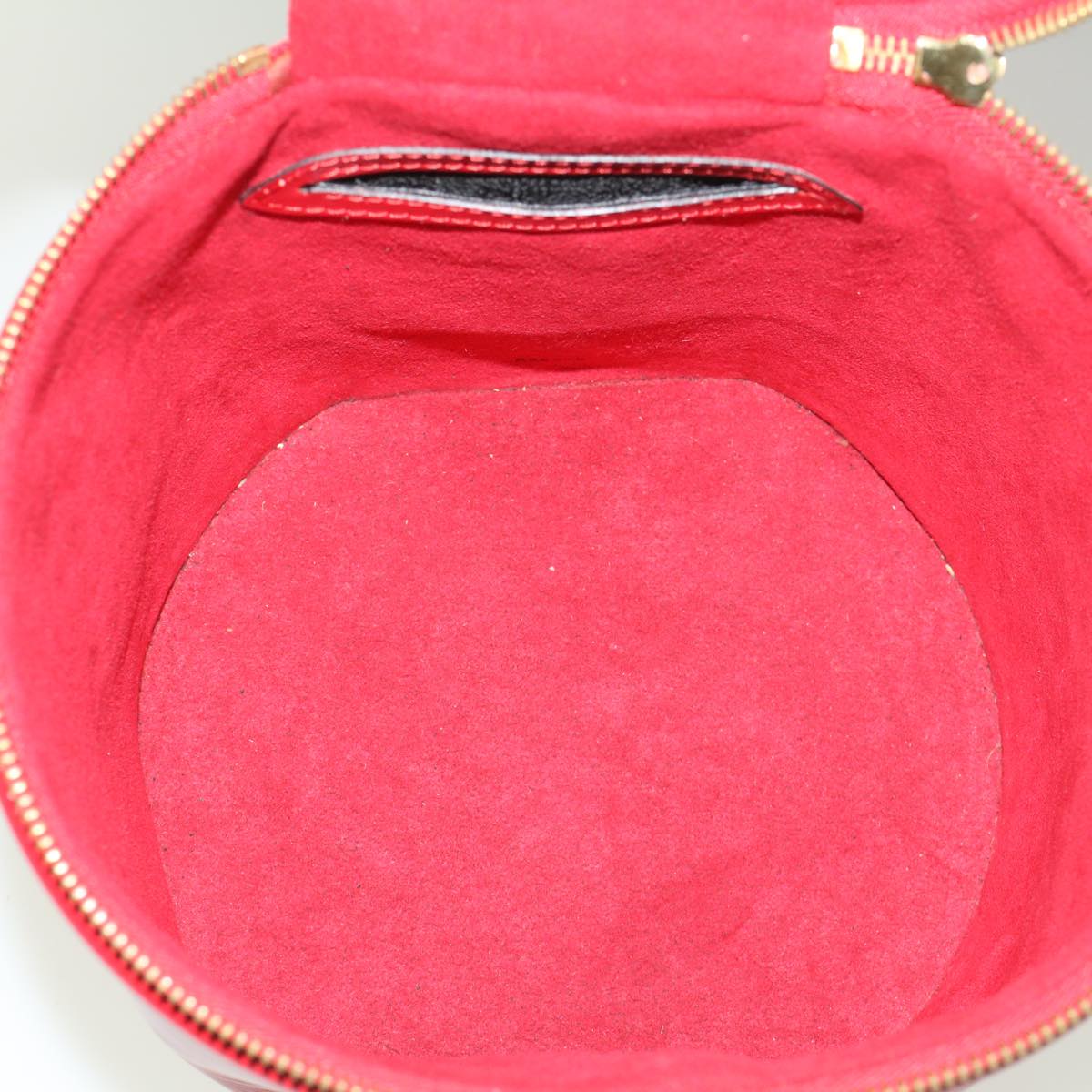 LOUIS VUITTON Epi Cannes Hand Bag Red M48037 LV Auth 59078