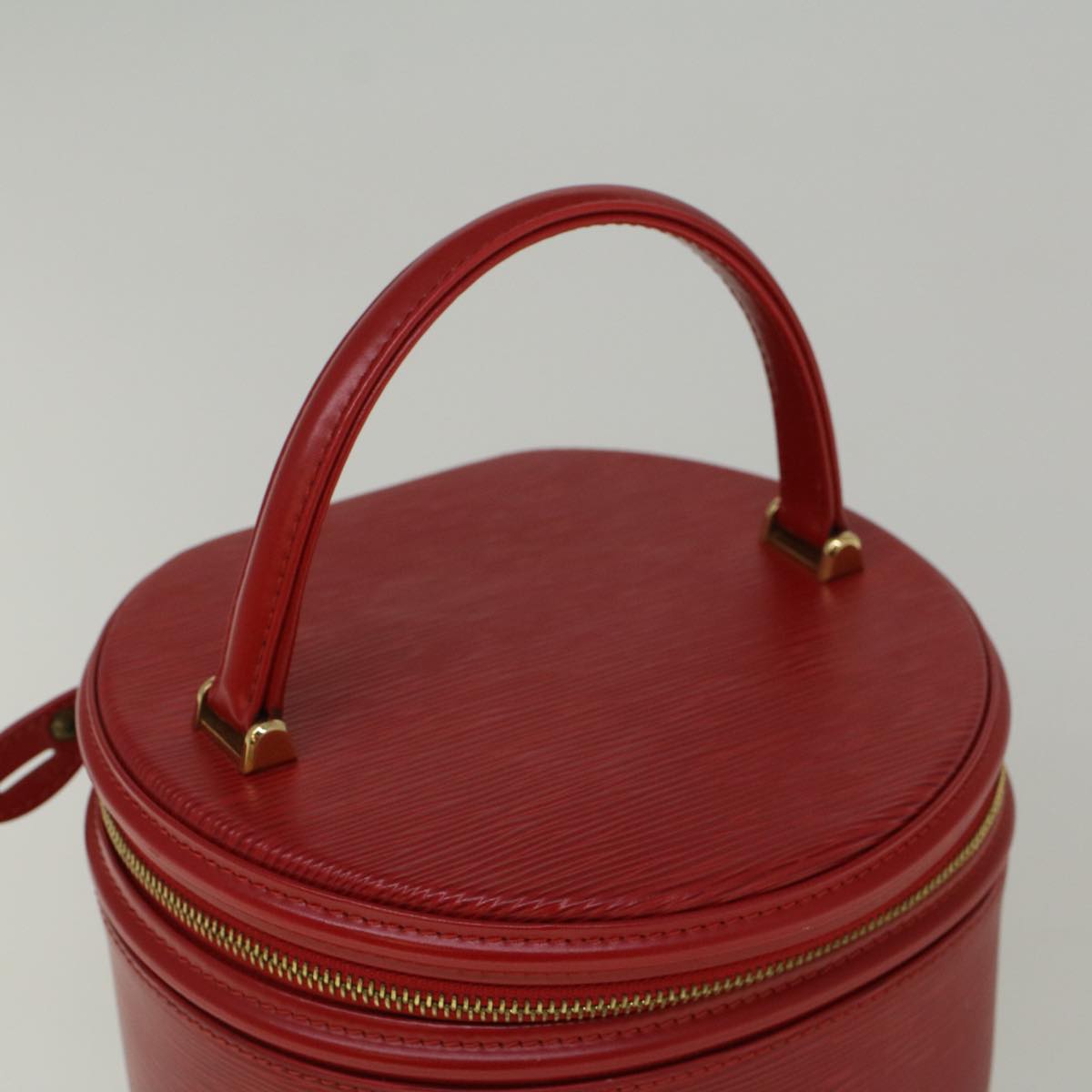 LOUIS VUITTON Epi Cannes Hand Bag Red M48037 LV Auth 59078