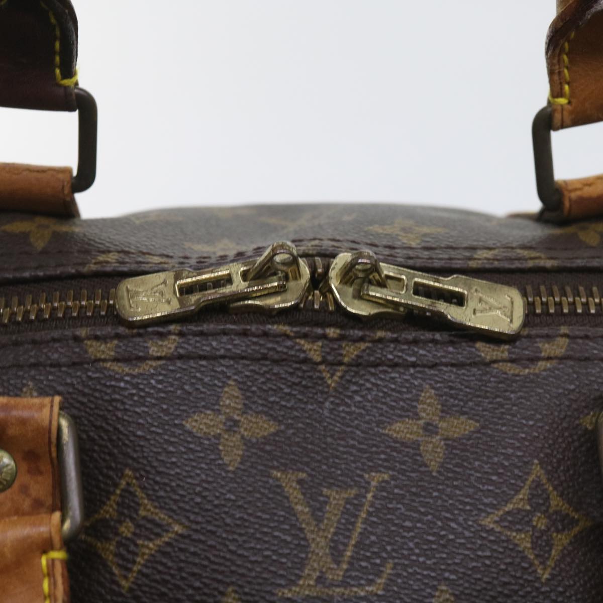 LOUIS VUITTON Monogram Keepall Bandouliere 55 Boston Bag M41414 LV Auth 59207