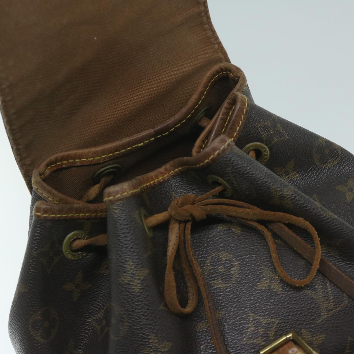 LOUIS VUITTON Monogram Montsouris MM Backpack M51136 LV Auth 59422