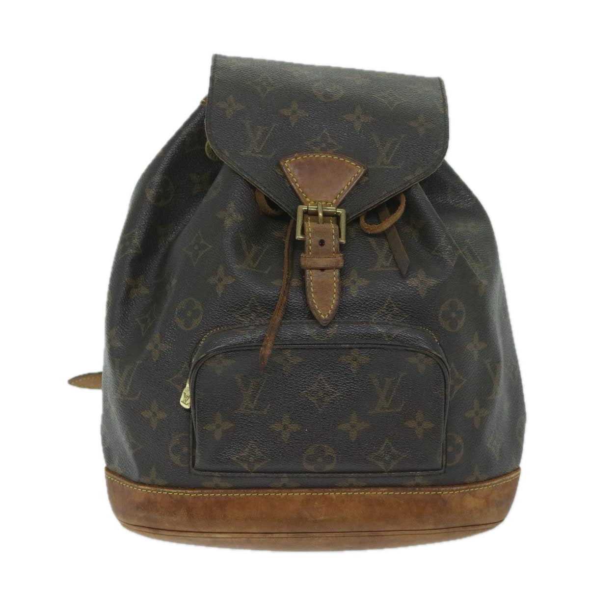 LOUIS VUITTON Monogram Montsouris MM Backpack M51136 LV Auth 59422