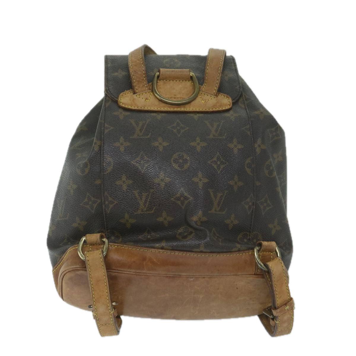 LOUIS VUITTON Monogram Montsouris MM Backpack M51136 LV Auth 59422