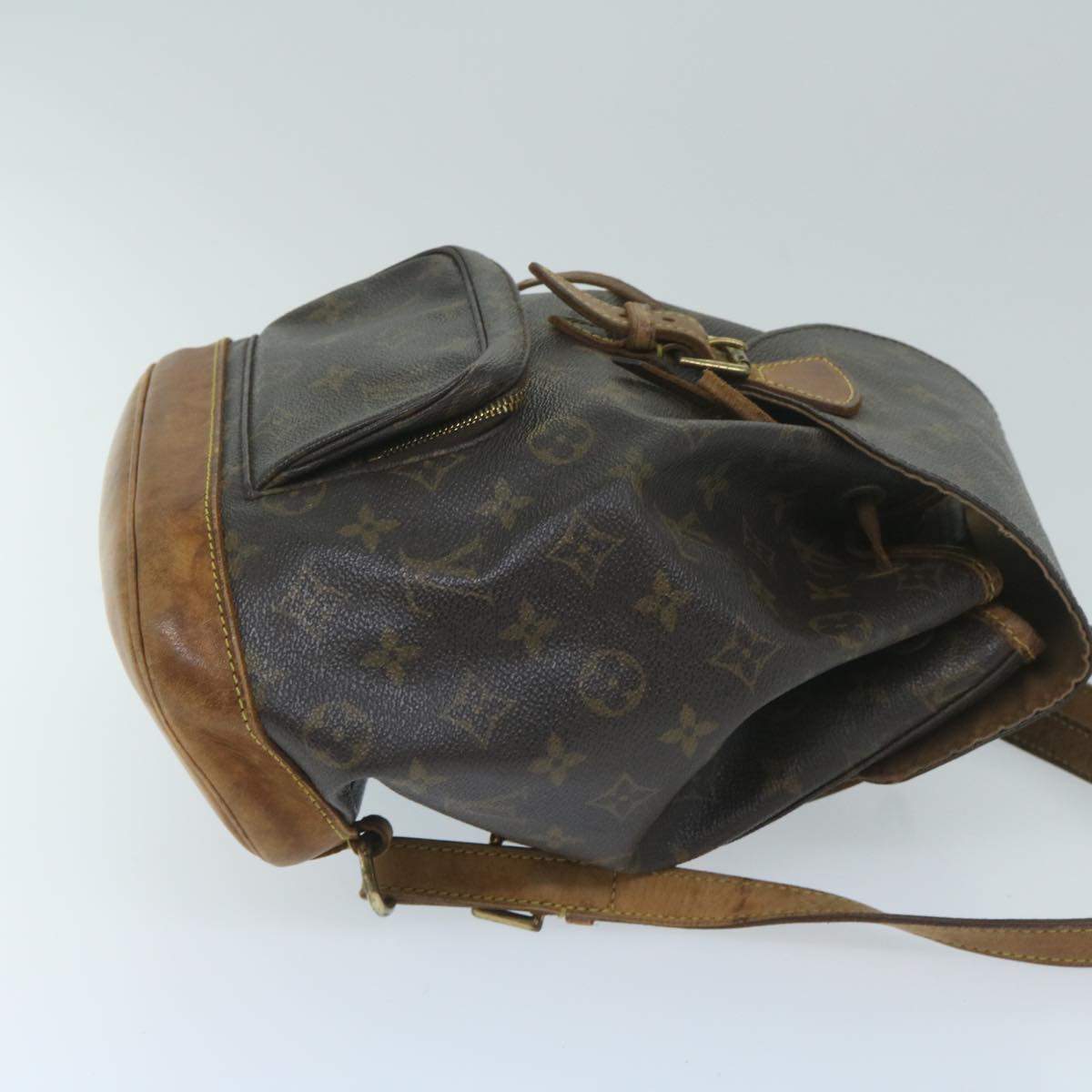 LOUIS VUITTON Monogram Montsouris MM Backpack M51136 LV Auth 59422