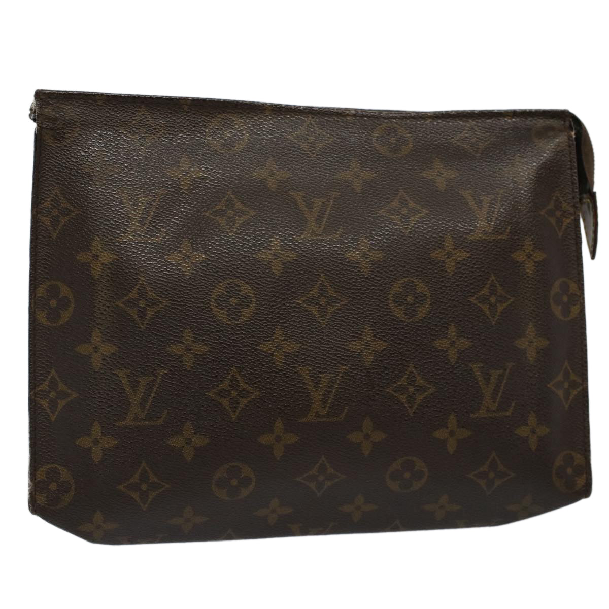 LOUIS VUITTON Monogram Poche Toilette 26 Pouch M47542 LV Auth 59474