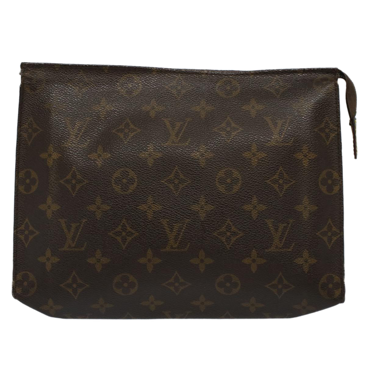 LOUIS VUITTON Monogram Poche Toilette 26 Pouch M47542 LV Auth 59474