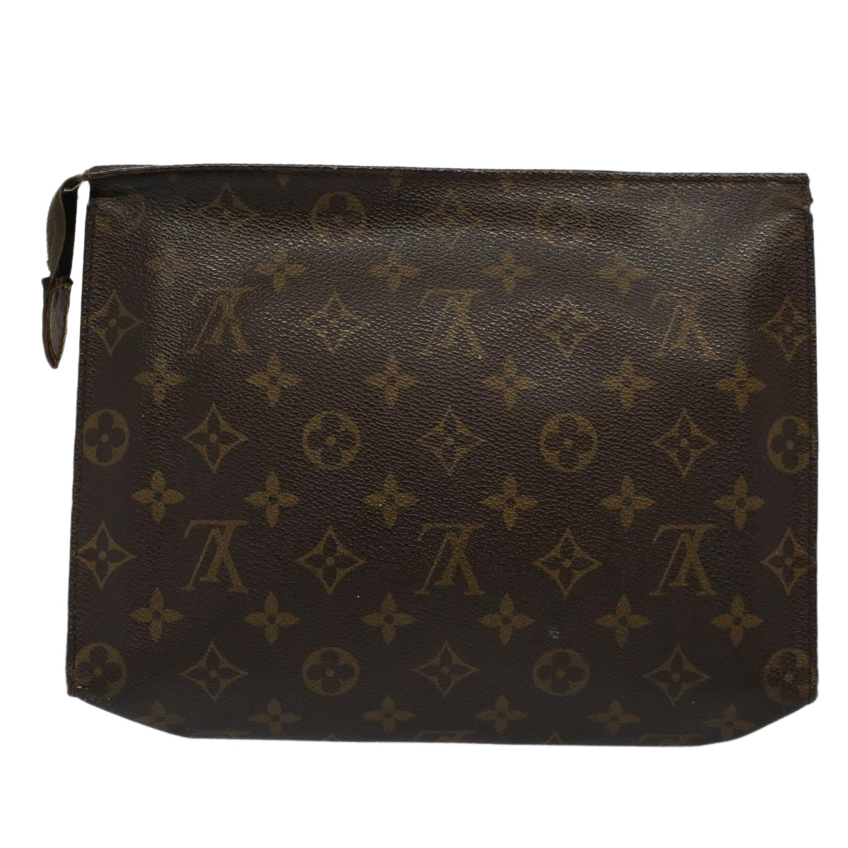 LOUIS VUITTON Monogram Poche Toilette 26 Pouch M47542 LV Auth 59474