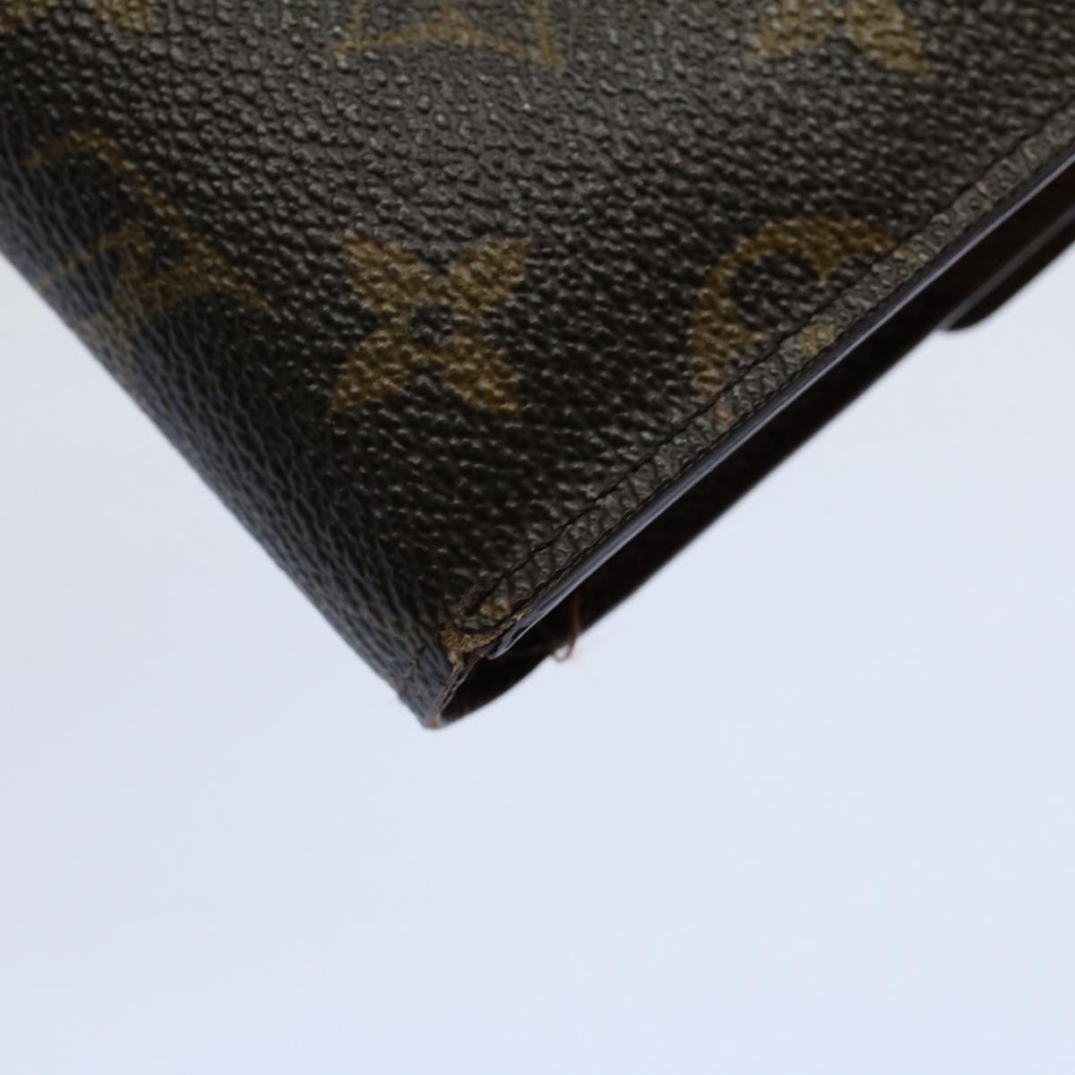 LOUIS VUITTON Monogram Porte Tresor Etui Papie Wallet M61202 LV Auth 59598