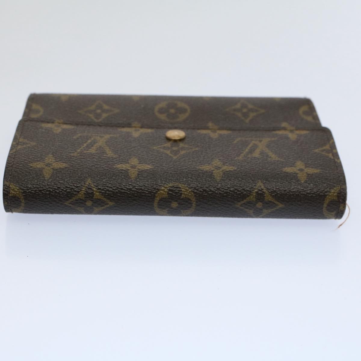 LOUIS VUITTON Monogram Porte Tresor Etui Papie Wallet M61202 LV Auth 59598