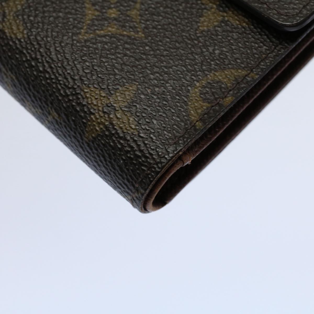 LOUIS VUITTON Monogram Porte Tresor Etui Papie Wallet M61202 LV Auth 59598