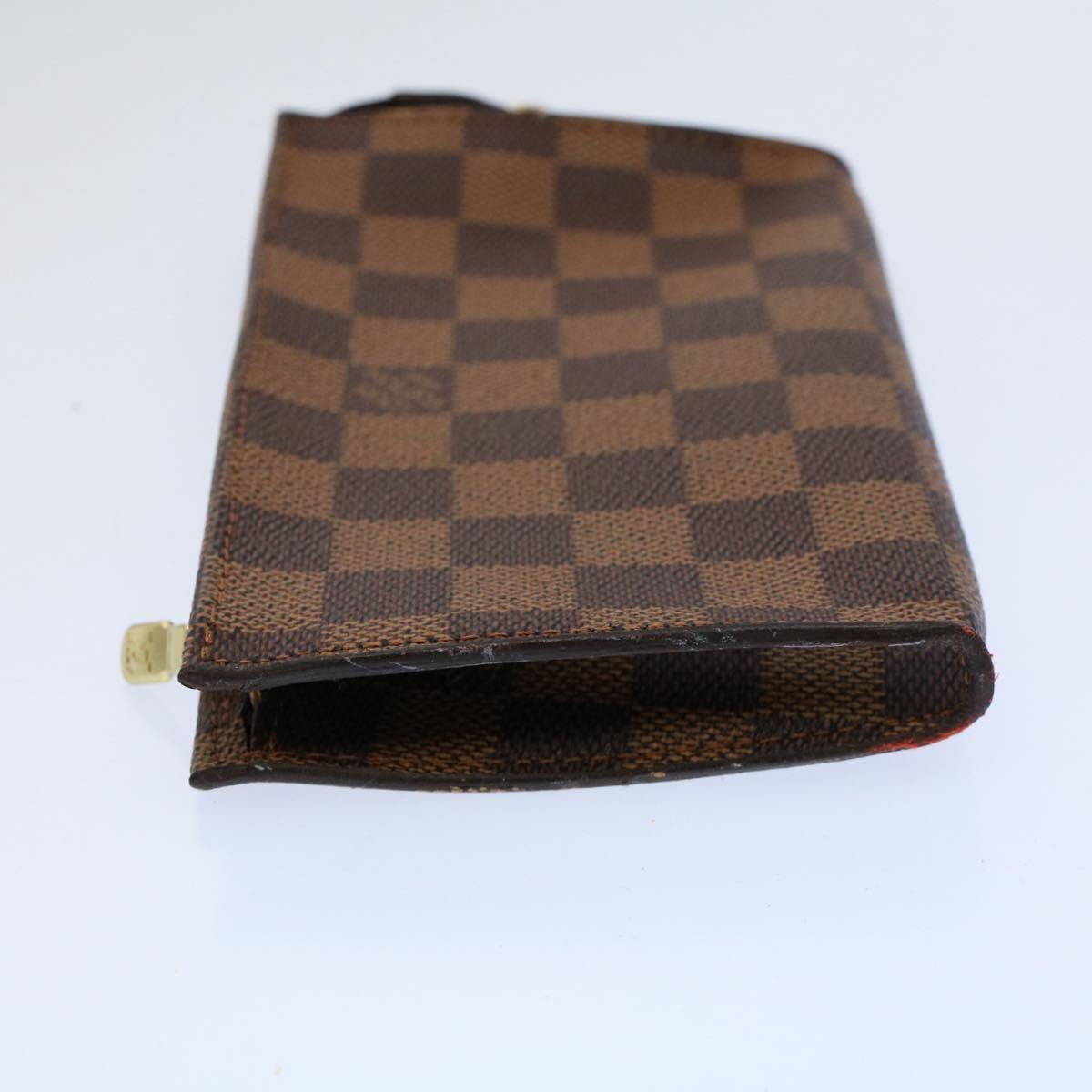 LOUIS VUITTON Damier Ebene Marais Pouch LV Auth 59761